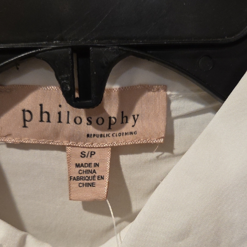 Philosophy Crisp White Dress Shirt - Picture 5 of 7